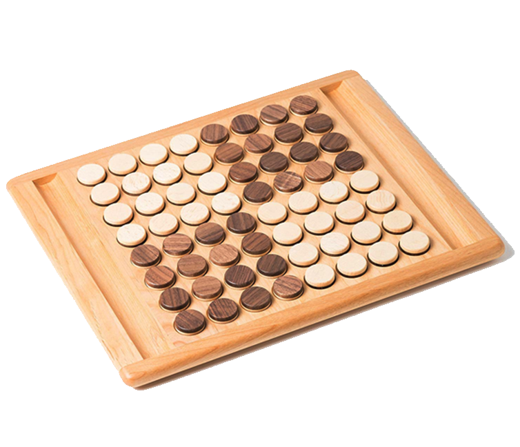 リバーシ木製オセロ　リバーシ　ボードゲーム　レトロ